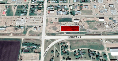 1.38 Acre DC-C Zoned Development Site for Sale – Fairview AB