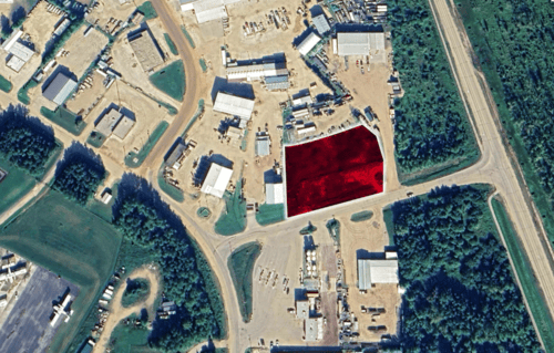 1.08  Acre Industrial Development Land for Sale – Slave Lake, AB