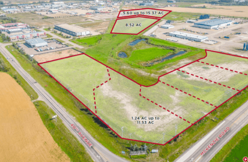 Prime 1.24–15.37 Acre Industrial Lots – McKenzie Business Park, Red Deer
