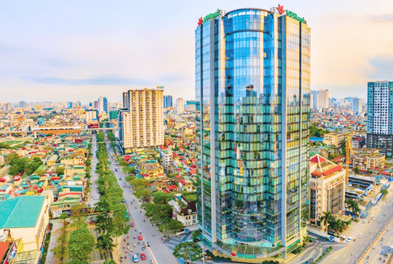 Prestigious Office rent in Dong Da, VP Bank Tower