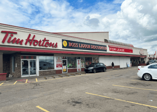 Retail Bay – For Lease at Delton Centre, Edmonton NE