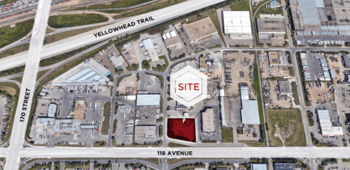 Industrial Land for Lease in Northwest Edmonton – 1.24 Acres