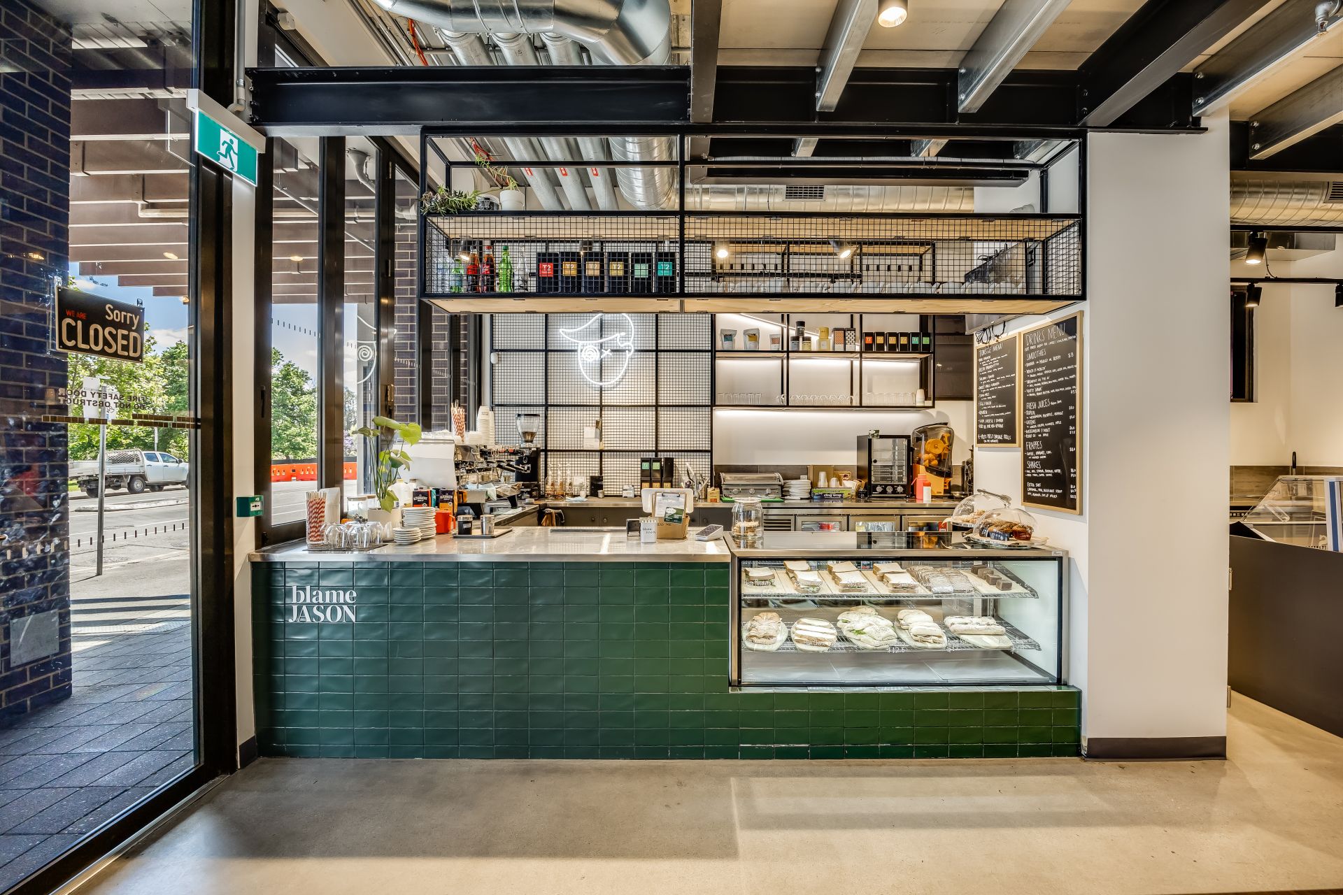 Modern Café Ready for Immediate Use