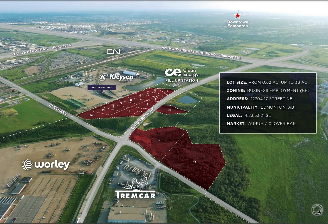 AURUM ENERGY PARK – BE Zoning Land