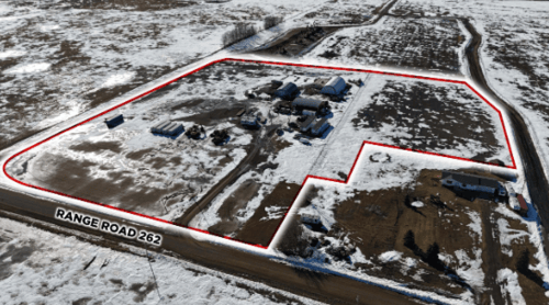 12.55-Acre Industrial Land for Lease - Leduc County, AB