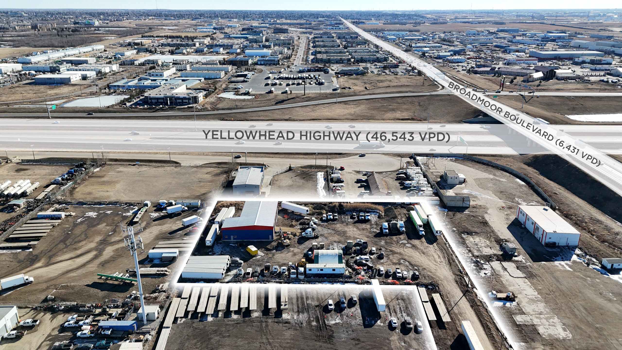 Industrial Shop with Yellowhead Exposure for Sale – Edmonton, AB
