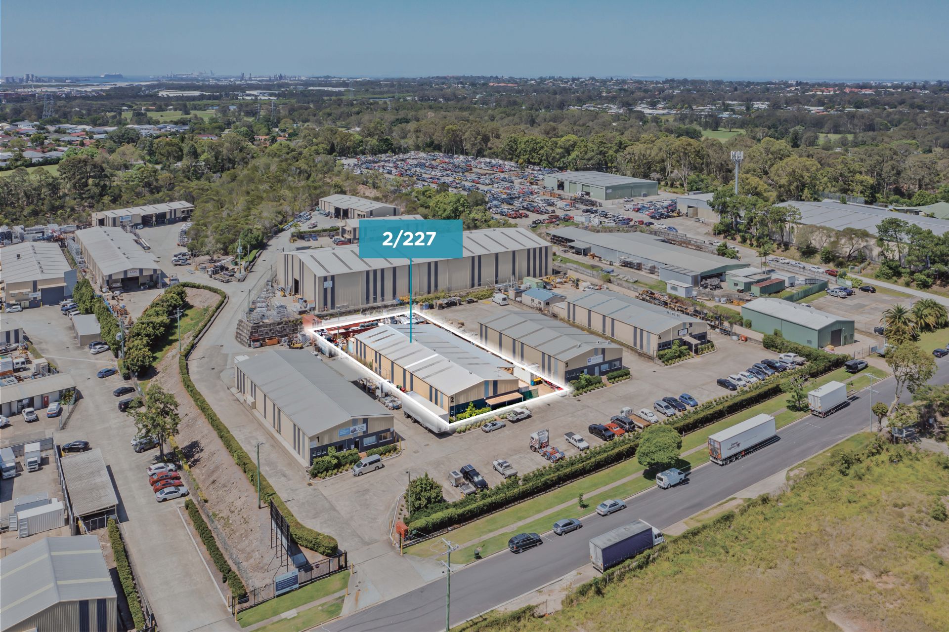 465sqm Office/Warehouse with Fenced Hardstand