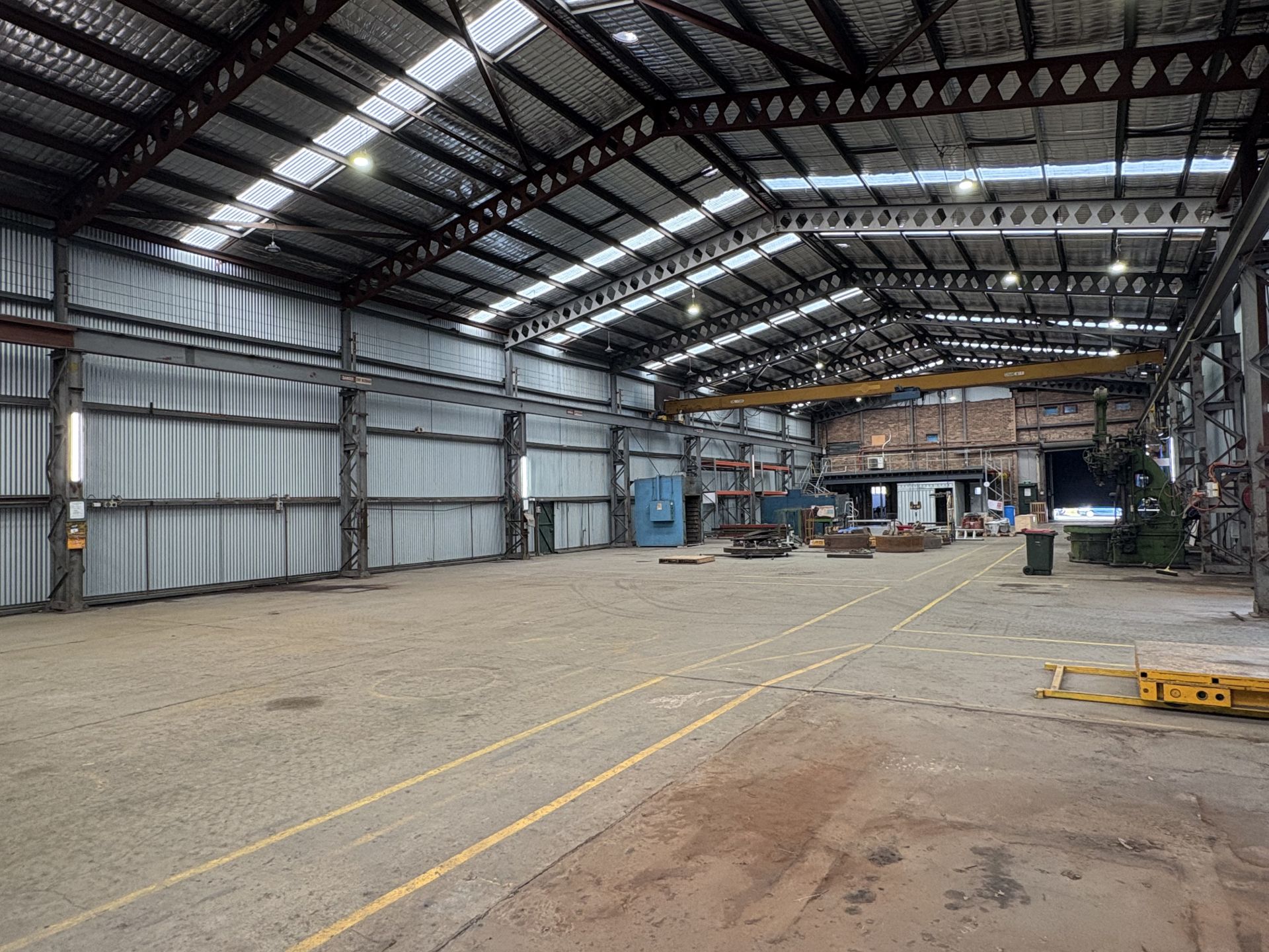 Premium Grade Manufacturing/Engineering Style Facility with Cranes and Yard