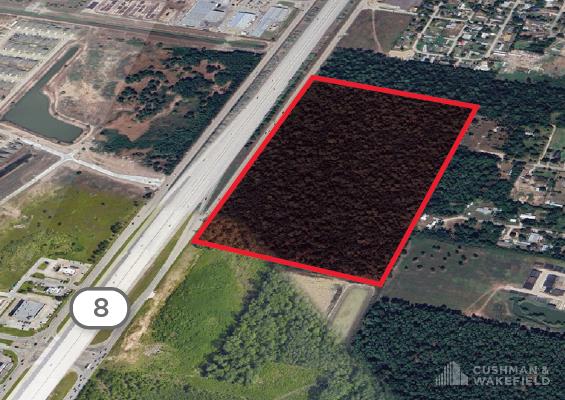 40 Acres For Sale on E Sam Houston Parkway