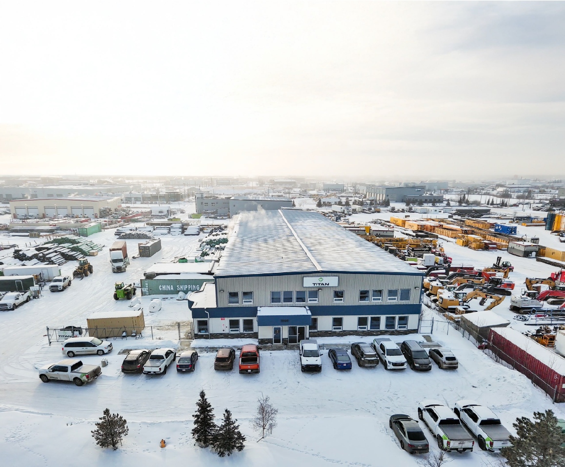 Industrial Crane-Equipped Building for Sale in Leduc, AB – Titan Building