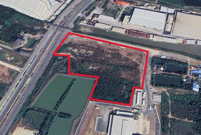 Land for Sale 25.74 Rai (41,184 sqm) near Samut Sakhon Industrial Estate