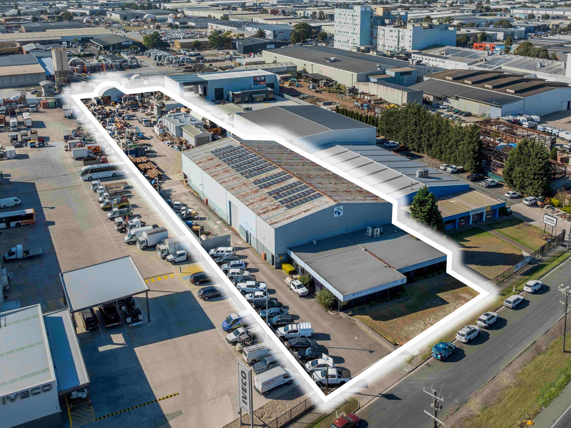 Huge Exposure, Crane + Yard