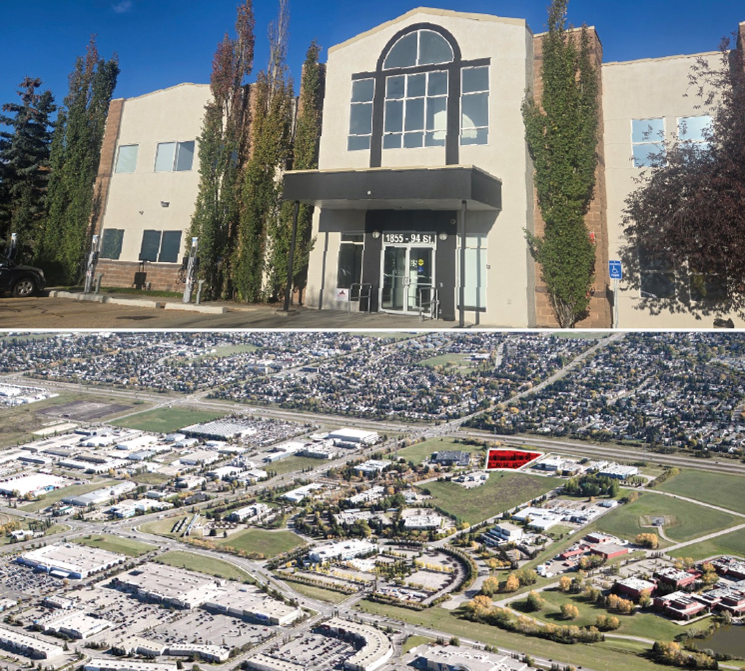 Edmonton Research Park Office Space for Lease – Renovated Suite
