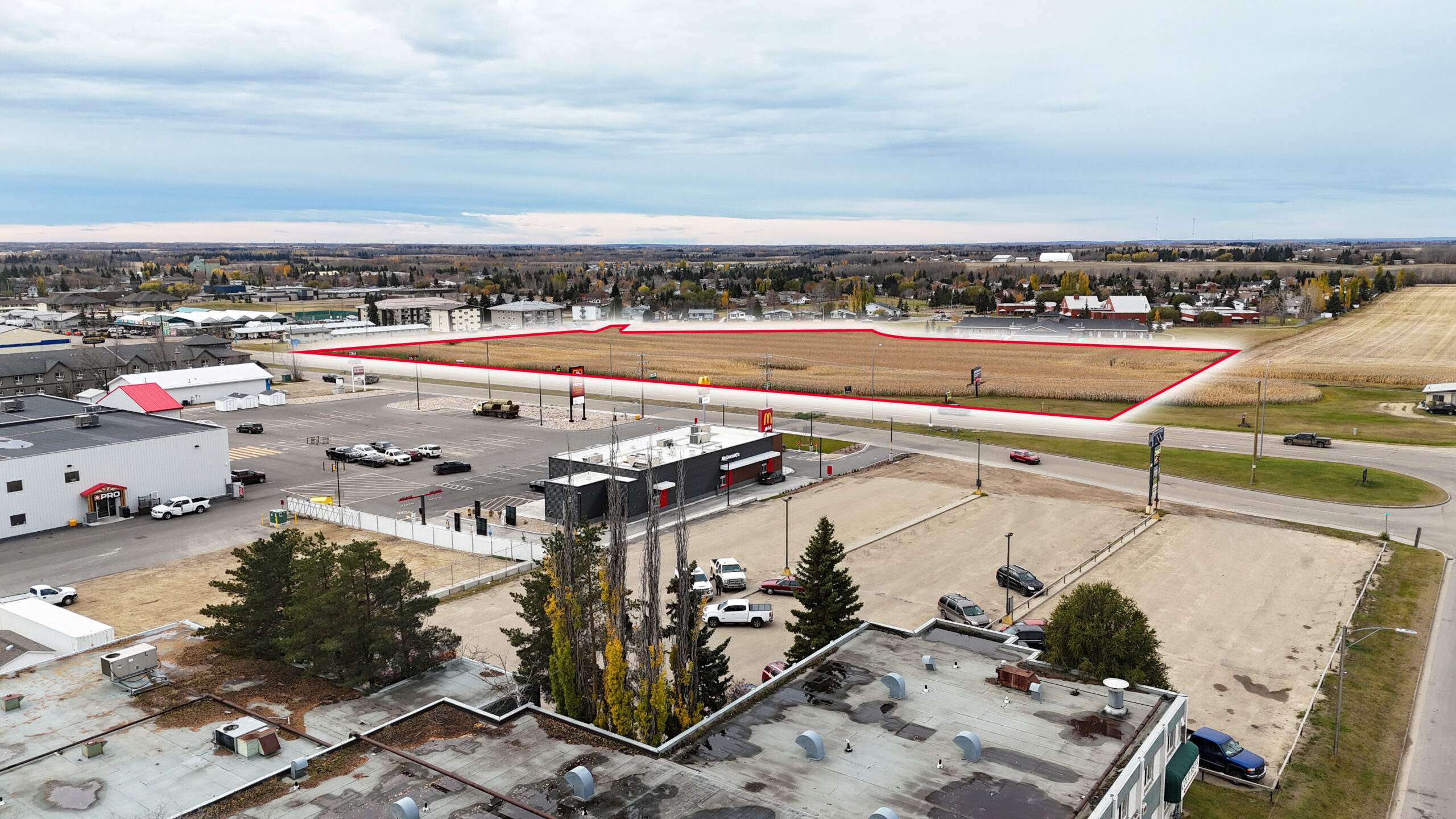 High-Exposure Retail Centre for Lease at Christy’s Crossing - Barrhead, AB