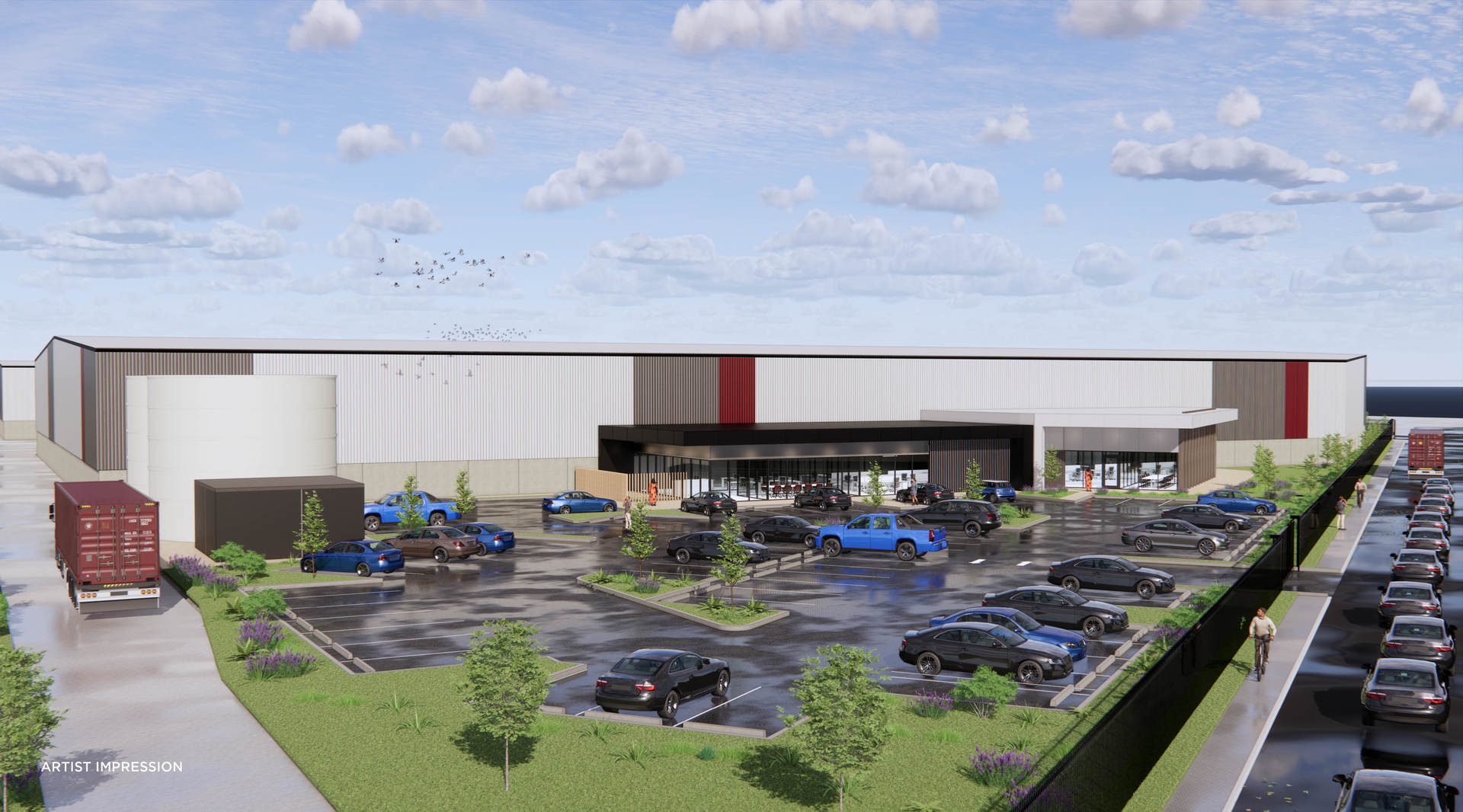 Gepps X Business Estate (Stage 2) – last remaining tenancy – office warehouse of 5,750sqm*