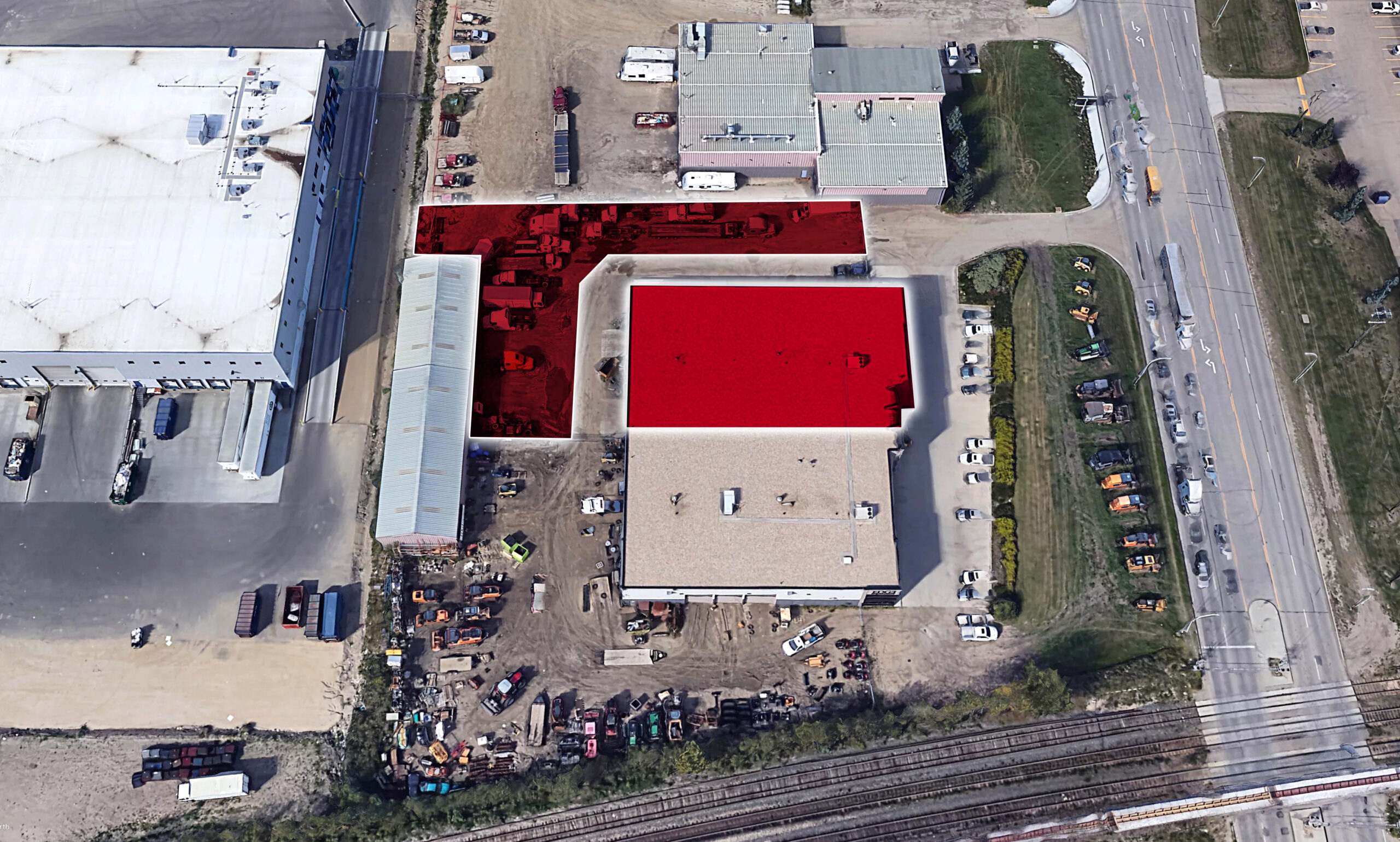 NORTHWEST EDMONTON INDUSTRIAL WAREHOUSE FOR LEASE – SUITABLE FOR HEAVY DUTY TRUCK REPAIR