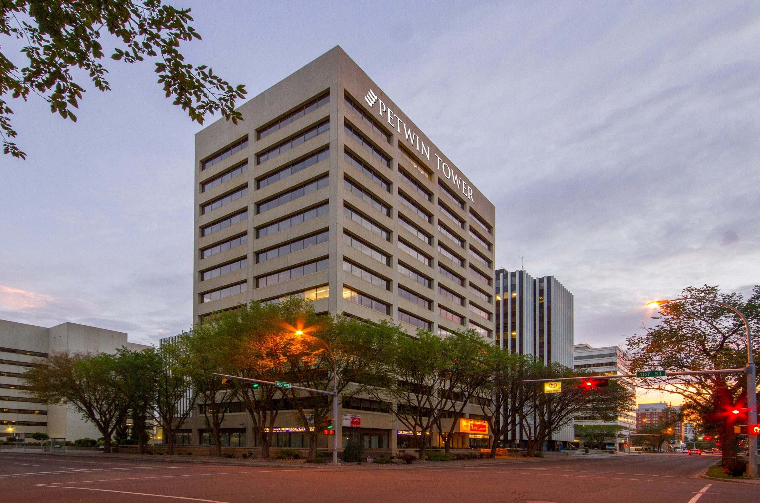 Office Space for Lease in Petwin Tower – Prime Downtown Edmonton