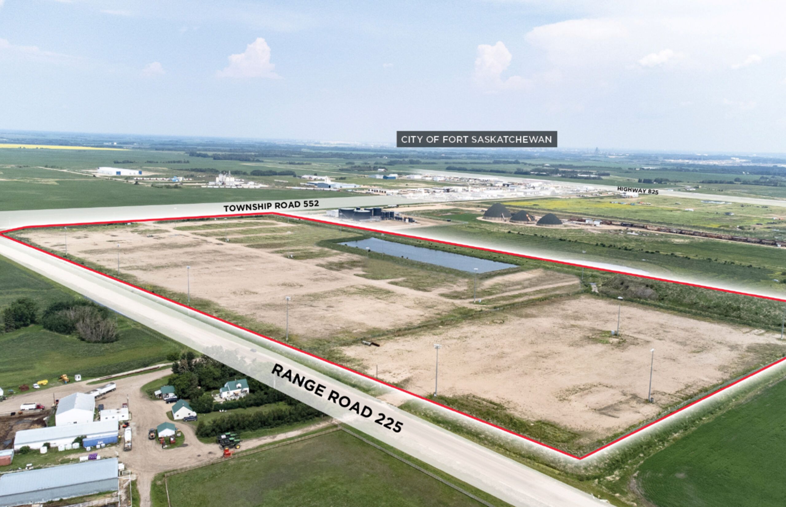 Sturgeon County Industrial Yard for Sale or Lease – Up to 59 Acres Heavy Duty