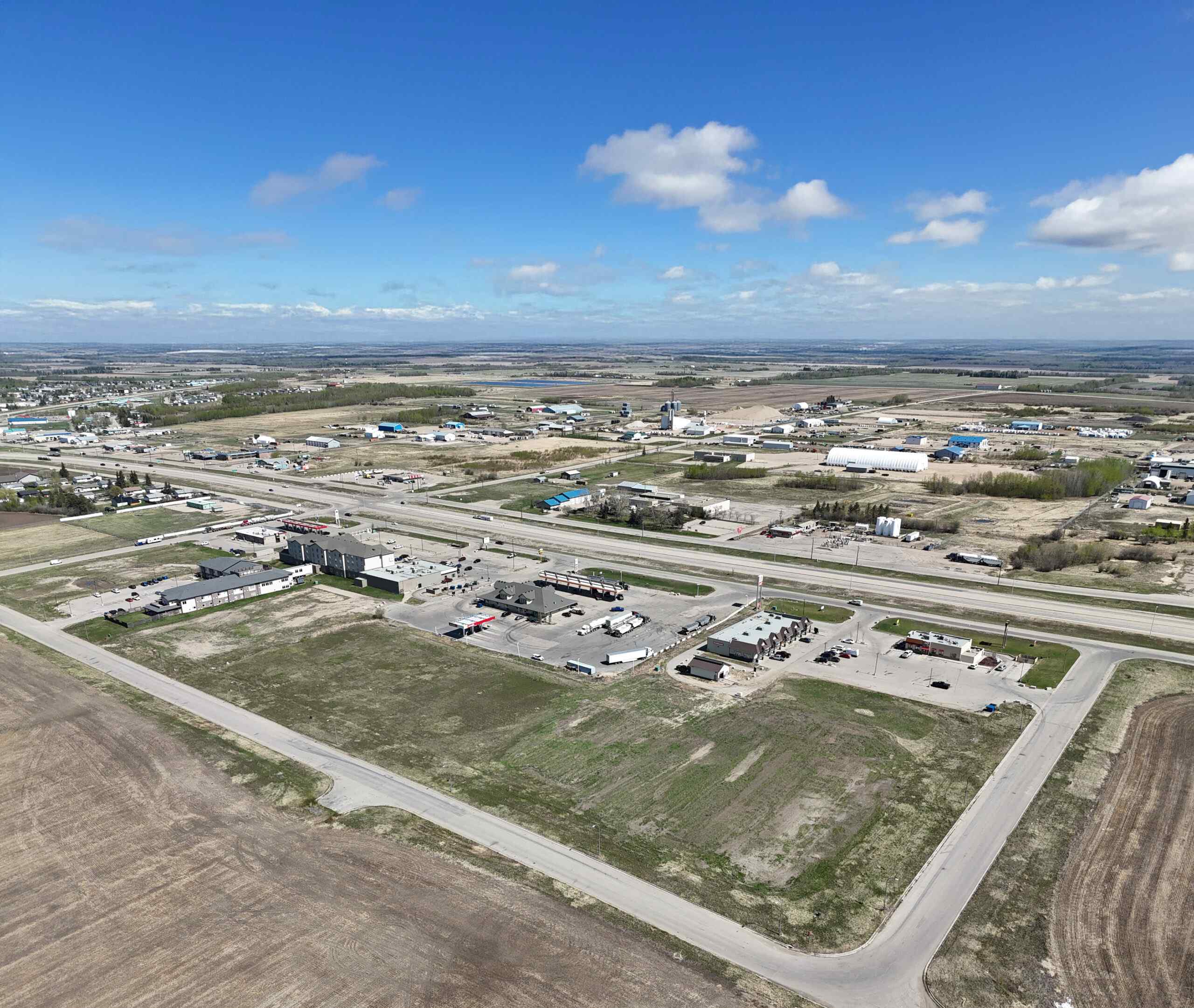 High-Exposure Development Parcels for Sale – South Valley Business Centre, Valleyview AB