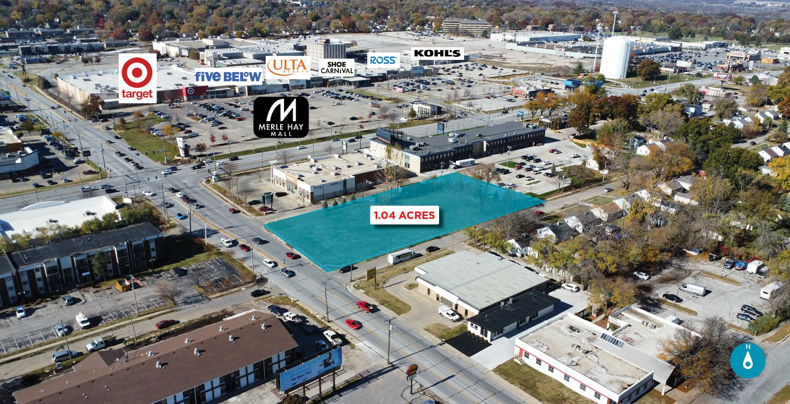 Commercial Land For Sale | 5701 Douglas Ave, Des Moines, IA