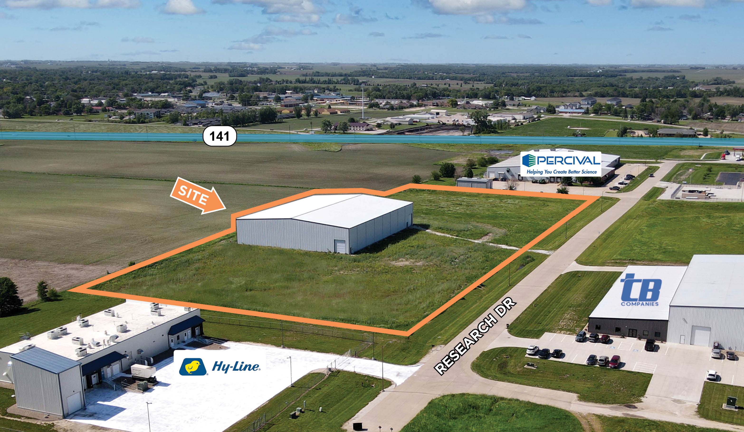 Perry Industrial Park | Industrial Building For Sale | 507 Research Dr, Perry, IA