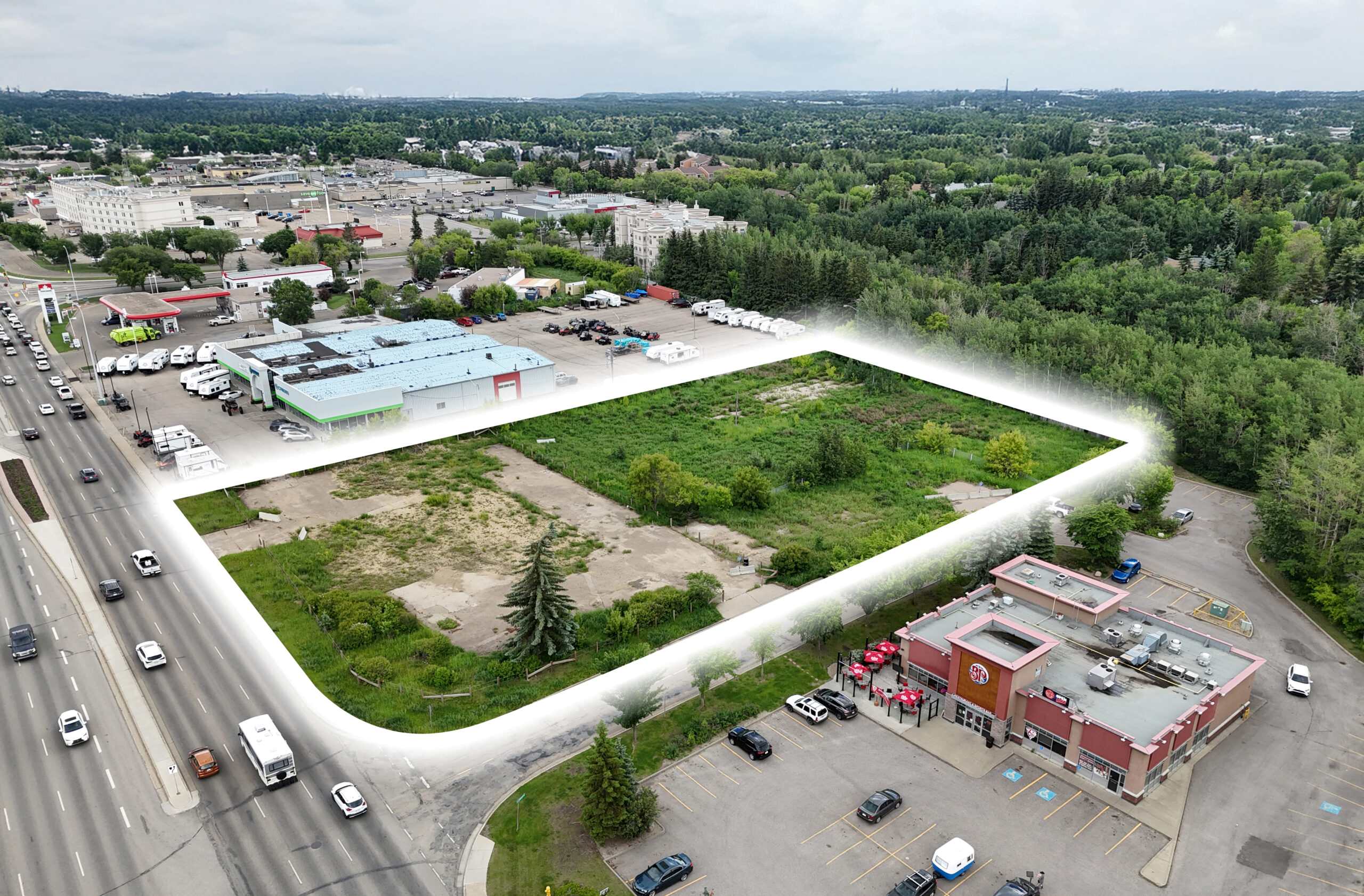 Commercial Land for Sale – St. Albert Trail, Edmonton