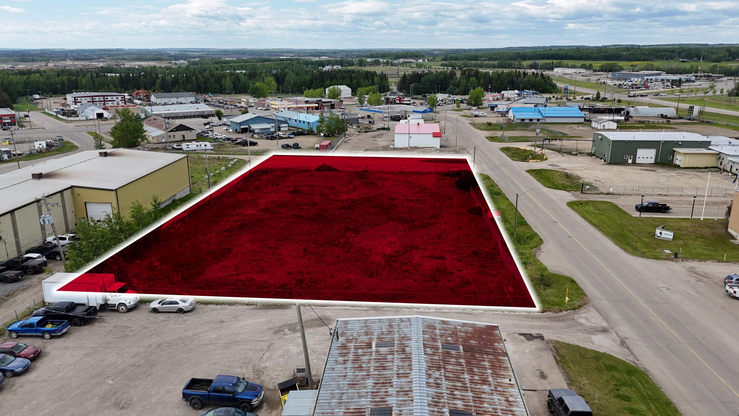 1.44-Acre C-GEN Commercial Development Land for Sale – Drayton Valley, AB