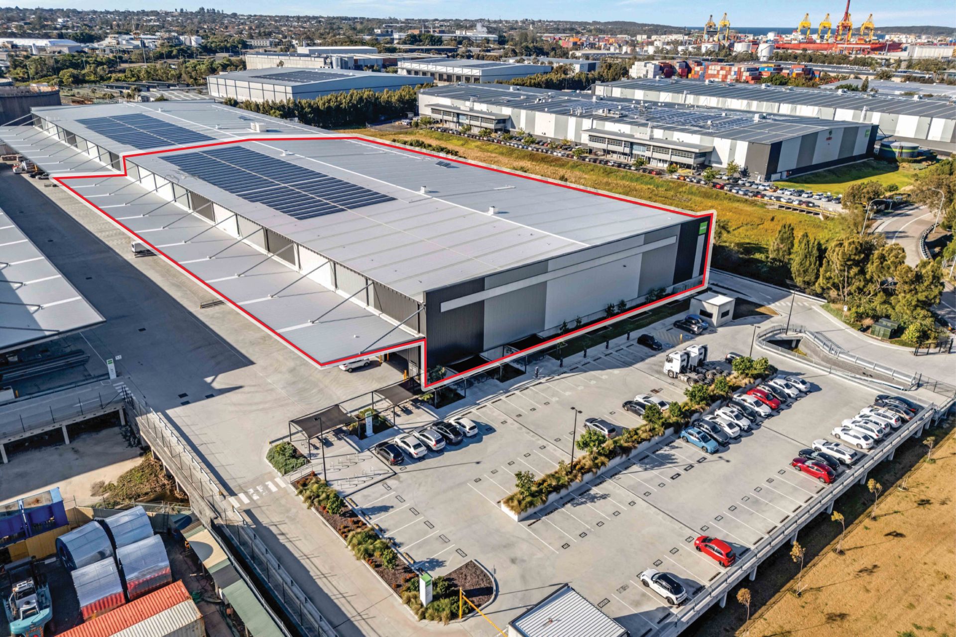 High Clearance and Modern Port Side Facility