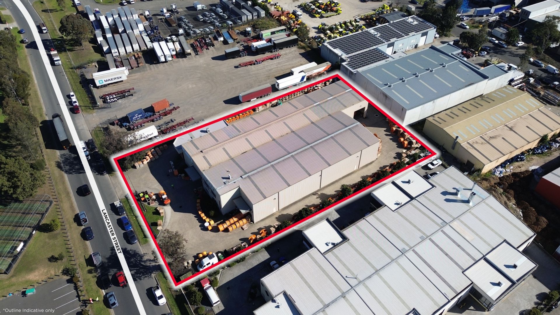 For Lease | High Power Supply - Cranes - Full Drive-around Facility