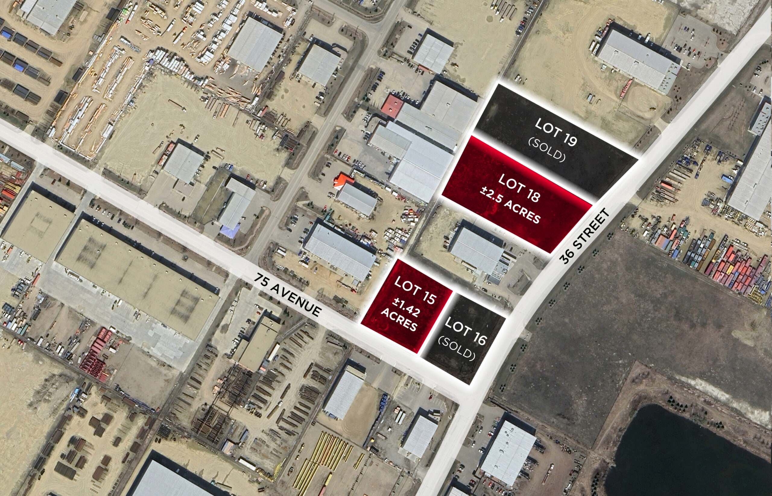 One Industrial Lot Remaining – Industrial Land or Build-to-Suit Site for Sale – Leduc, AB