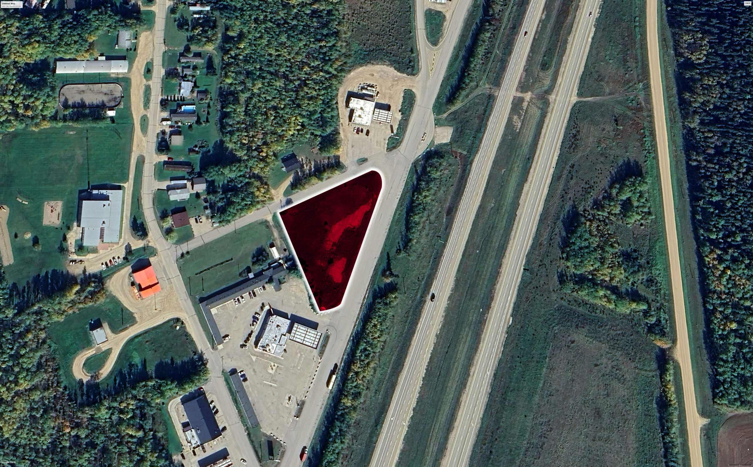 1.4‑Acre Brownfield Development Land for Sale – Wandering River, AB