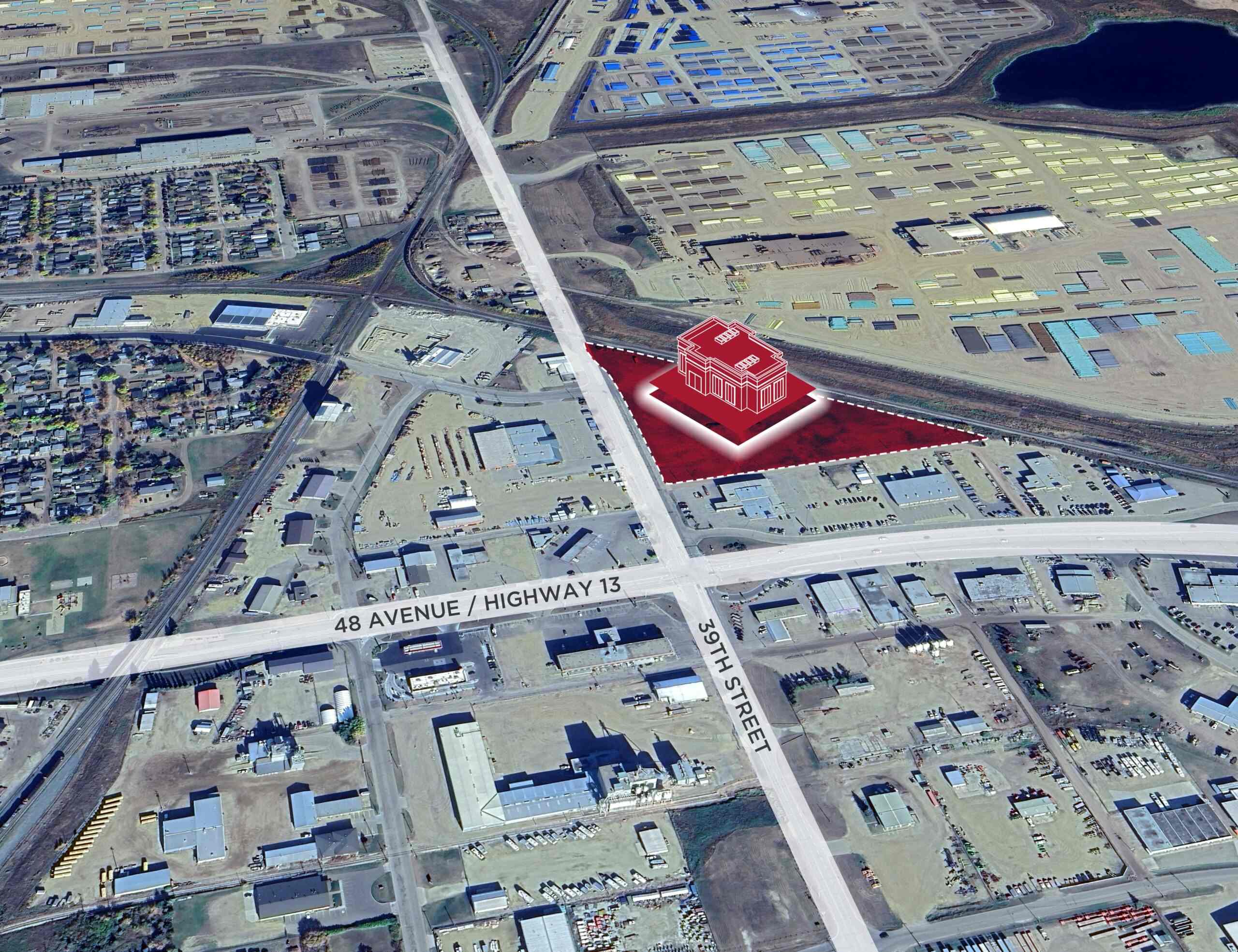 Build-To-Suit Industrial Facility on 7.31-Acre Site for Sale/Lease – Camrose, AB