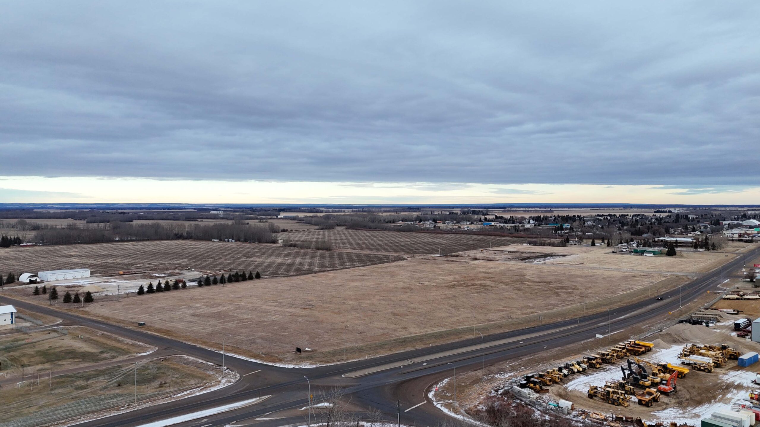 High Prairie Commercial Land for Sale – 18.96 Acres with Highway Frontage