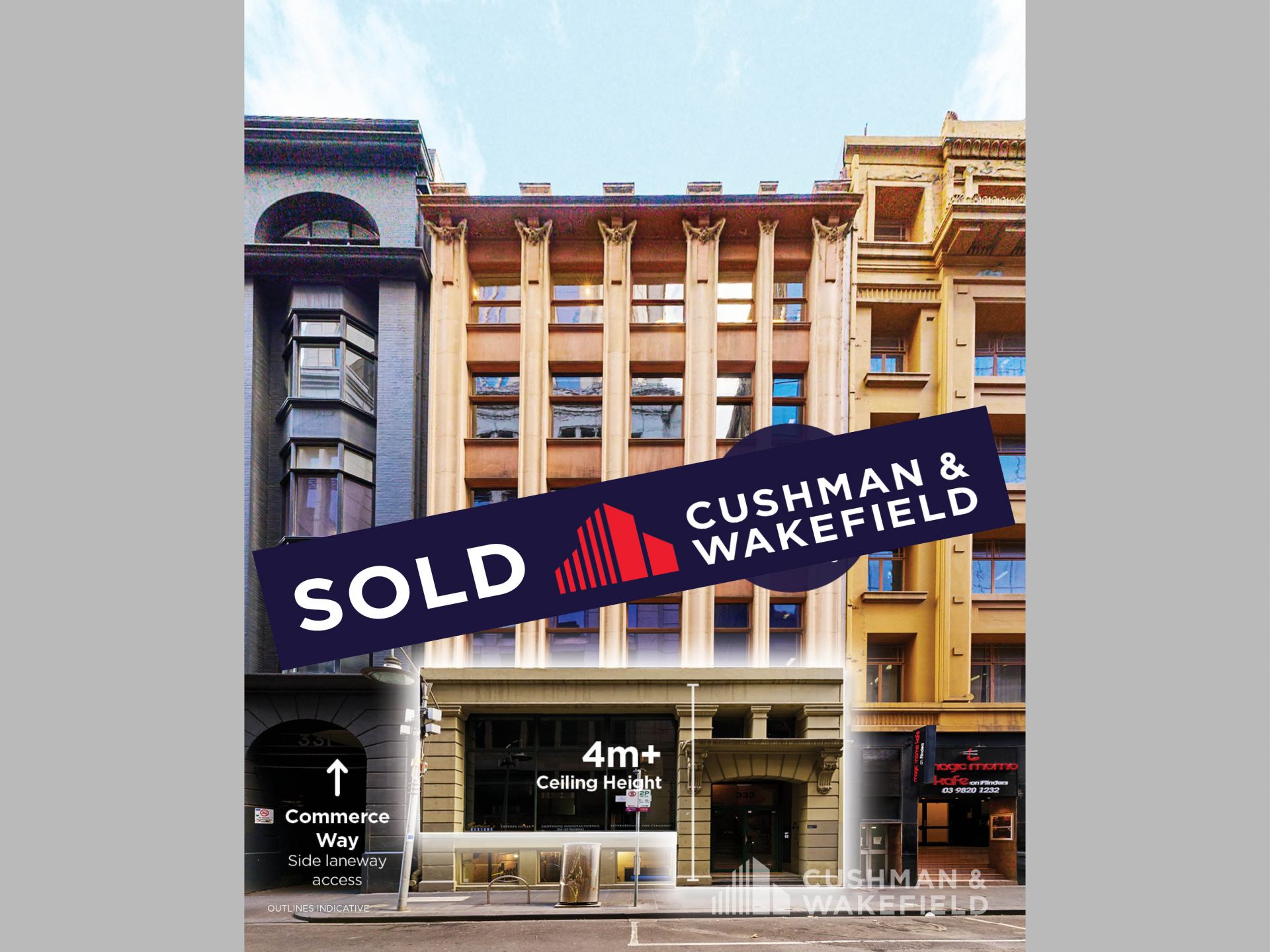 Make Your Mark on Flinders Lane – Rare Showroom, Retail F&B, Office Blank Canvas