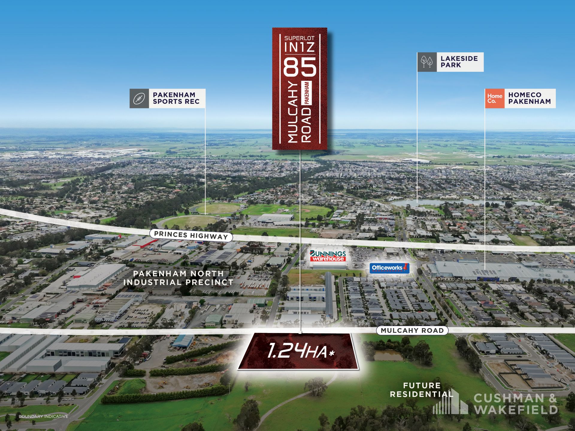 Rare 1.24Ha* Industrial Superlot Offering In Melbourne’s Southeast