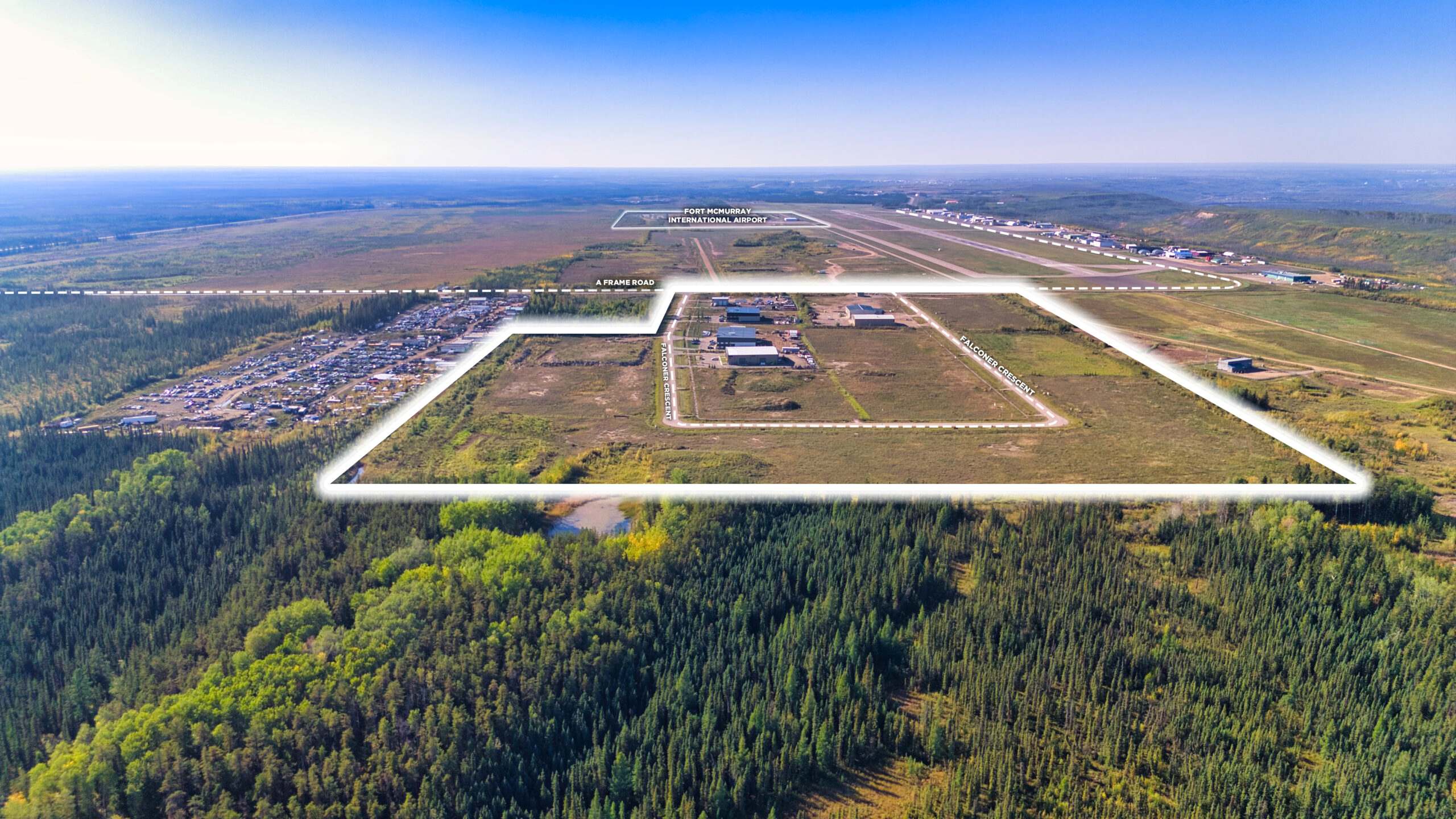 Fort McMurray Industrial Land for Sale | L-Roberts Industrial Park, Falconer Crescent