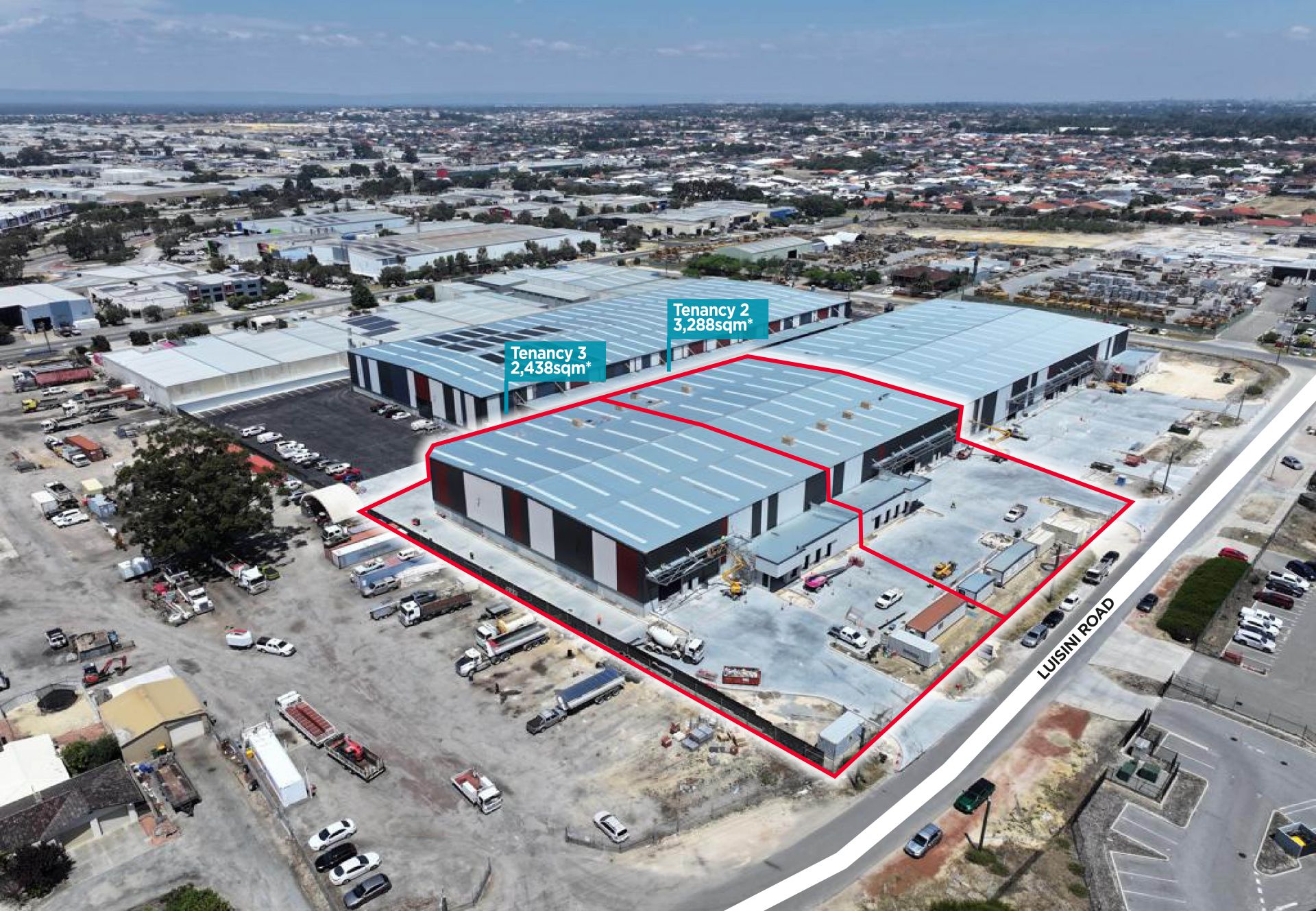 Premium Grade industrial warehouses & offices For Lease at 51 Luisini Road, Wangara, due for completion January 2026
