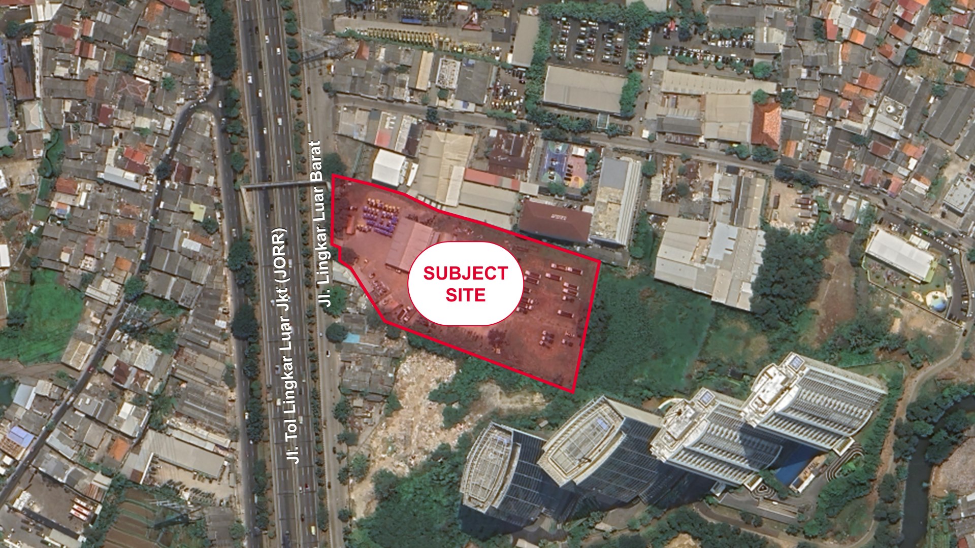 Land For Sale on Jl. Lingkar Luar Barat