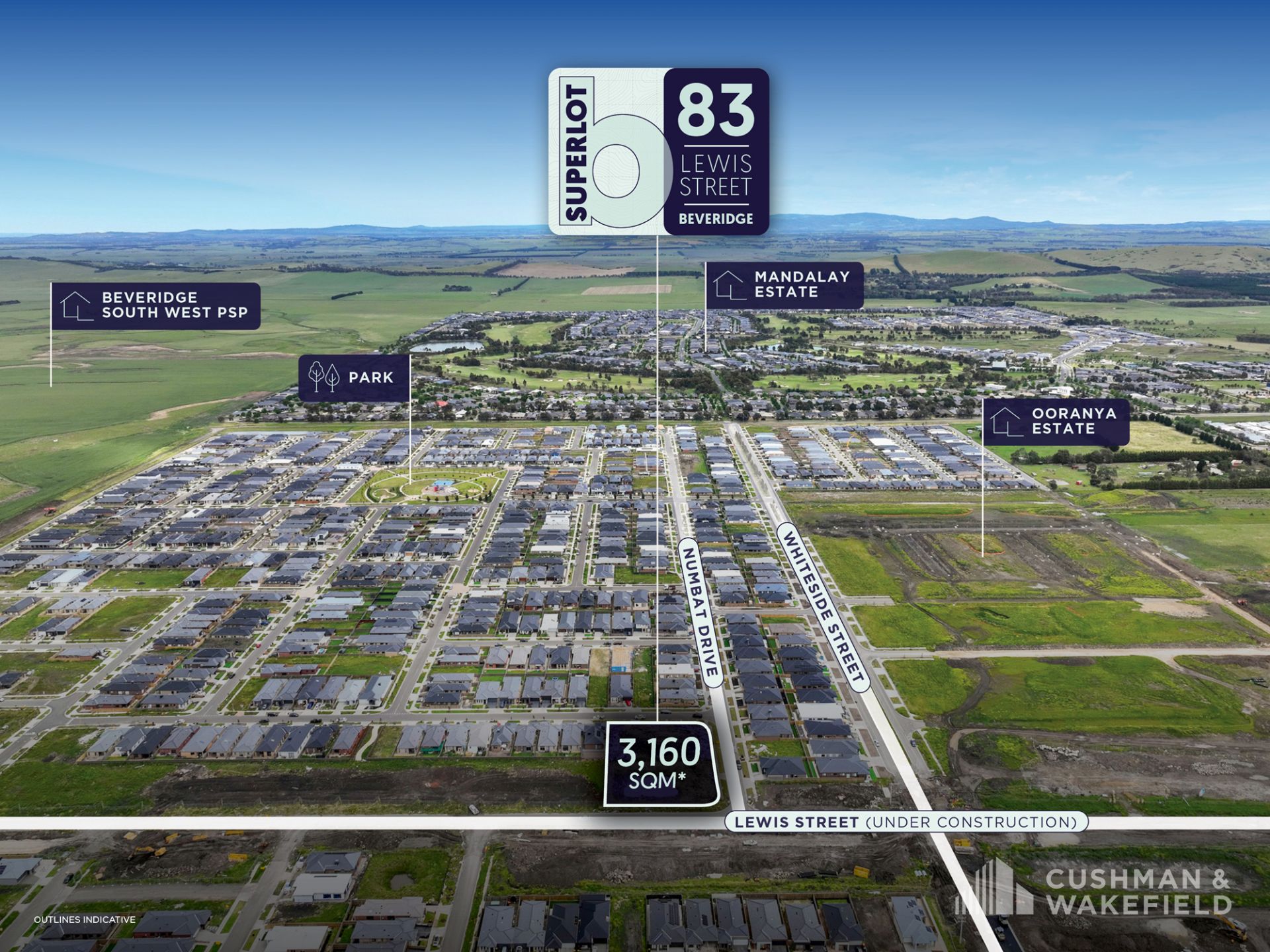 Triple Frontage Superlot Site