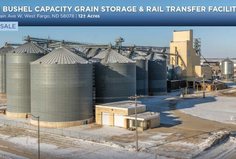 3.7M Bushel Capacity Grain Storage & Rail Transfer Facility