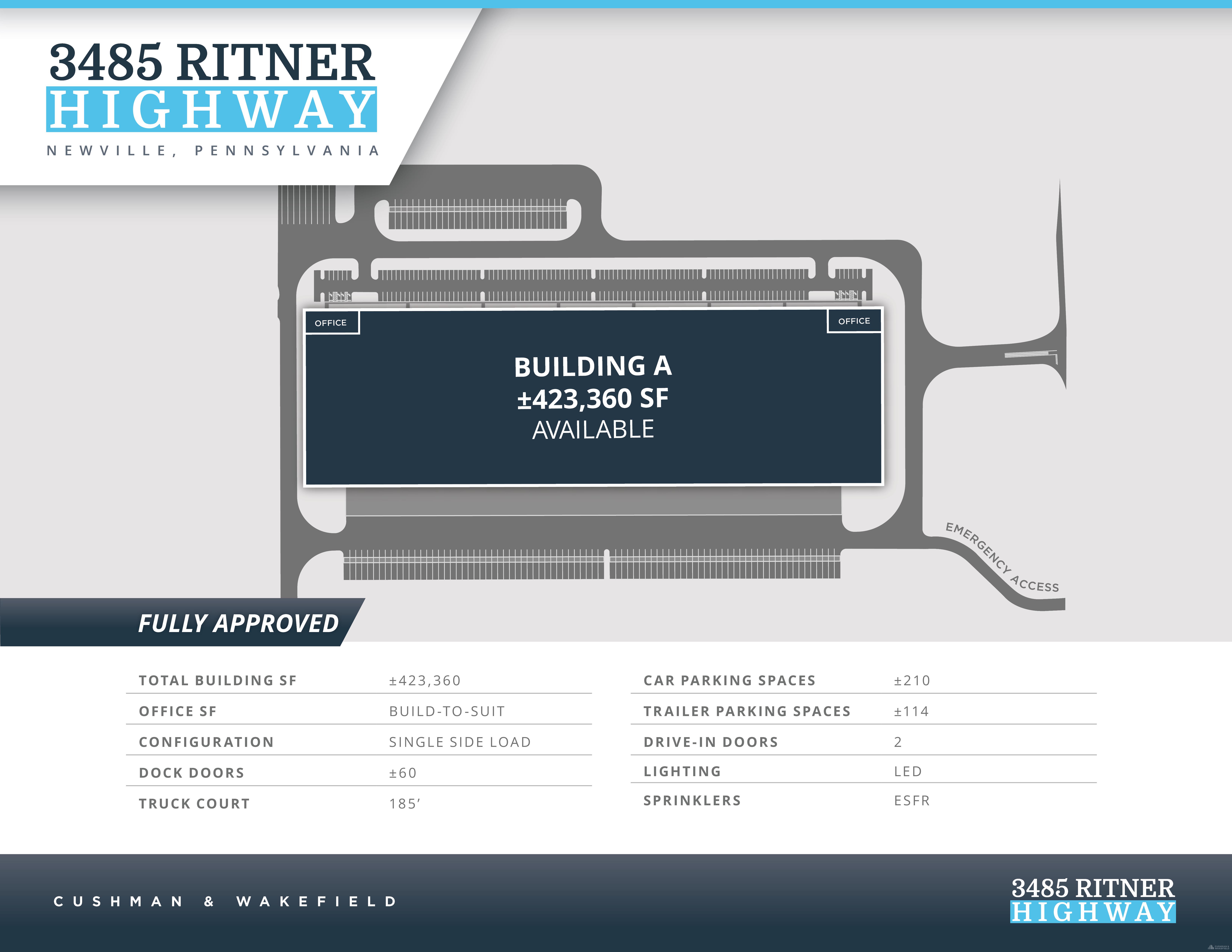 3485 Ritner Highway, Bldg. A