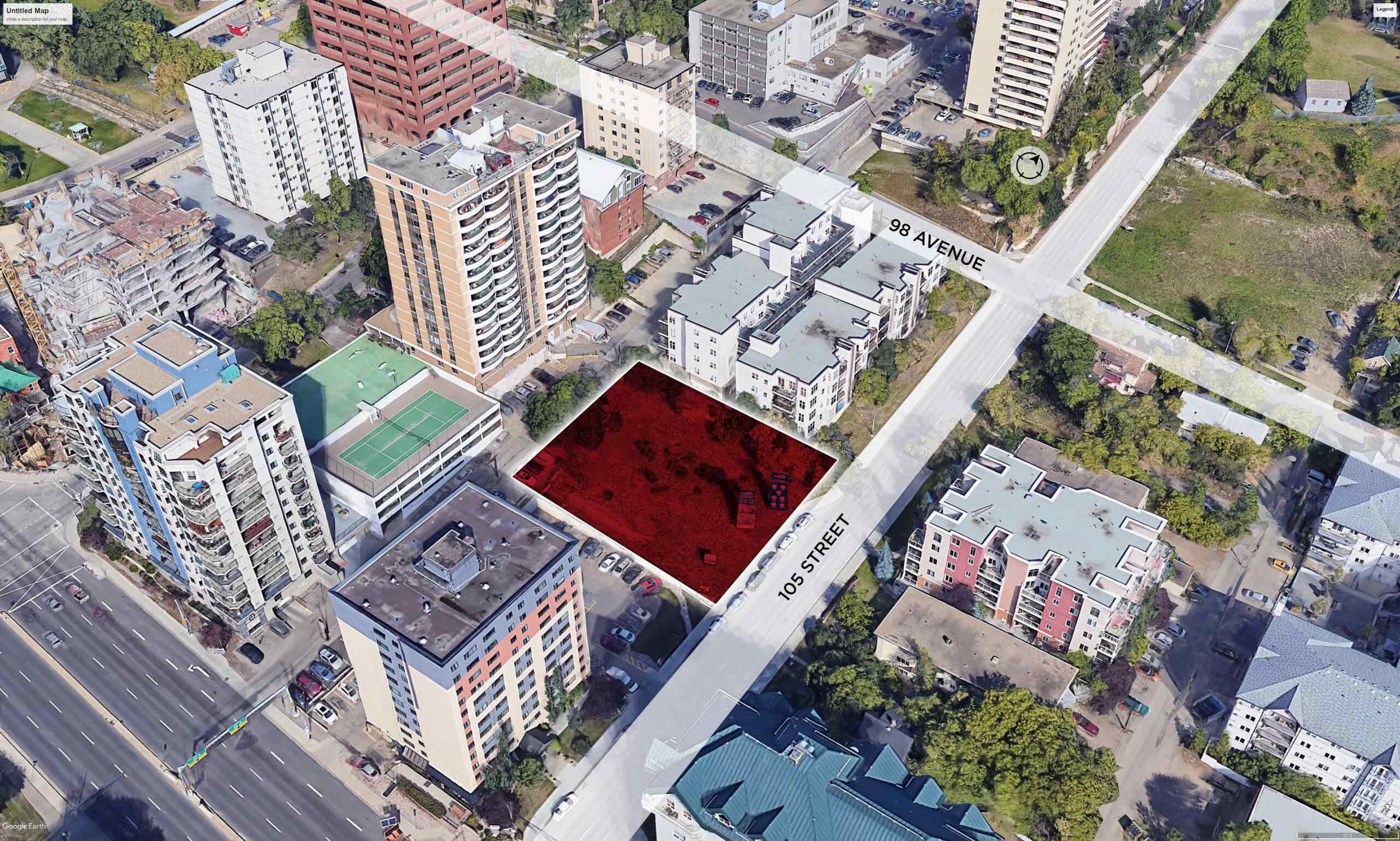 High Density Development Land for Sale 9724 105 Street Edmonton