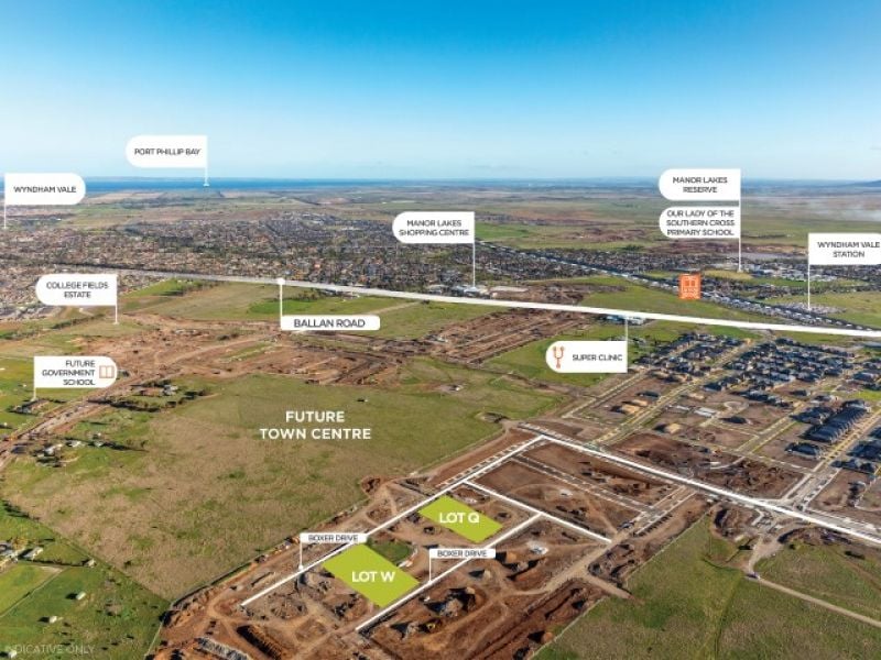 Lot Q on PS 803954L and Lot W on PS 803957E, Wyndham Vale, VIC 3024