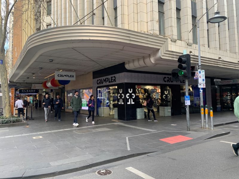 SWANSTON STREET CORNER RETAIL EXPOSURE