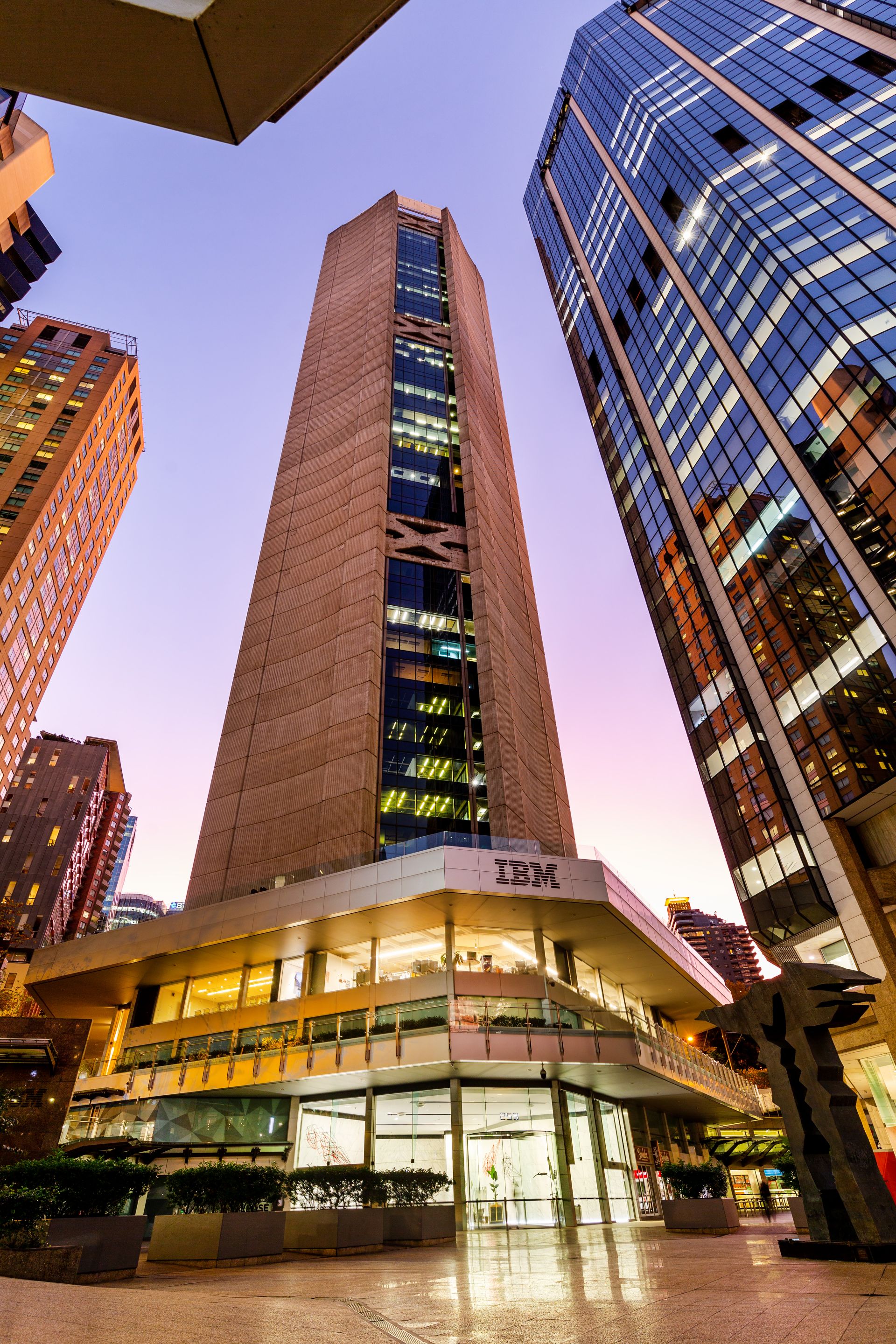 Prime location in the financial precinct